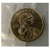 2011 P & D Uncirculated -60 Sacagawea One Dollar Coins (Factory Sealed)