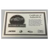 Vintage 1:24 Scale Die Cast NASCAR Models "Dale Earnhardt Jr" #8 Elvis Car And #7 Church Brothers Car In Original Boxes