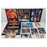 Misc. Vintage Sports Posters Including Wrestling, Hockey And More