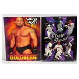 Misc. Vintage Sports Posters Including Wrestling, Hockey And More