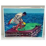 Misc. Vintage Sports Posters Including Wrestling, Hockey And More