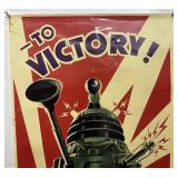 Vintage Dr. WHO Poster 24" x 36"