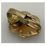 1/20th 12Kt GF Earrings 2.41 Grams Overall And Misc. Cameo Earrings