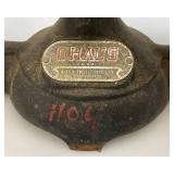 Antique Ohaus Scale And Kodak Red Filtered Dark Room Light