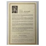 Unframed Gail Adams "Youth In Motion" Print With COA
