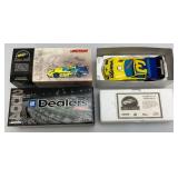 Misc. Vinage Collectible Die Cast 1:24 Scale "Dale Earnhardt" Stock Cars In Original Boxes