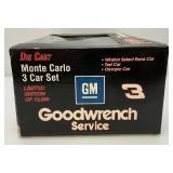 Vintage Collectible Die Cast Monte Carlo 3 Car Set DALE EARNHARDT Winston Select Race Car Set In Original Box