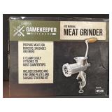 GameKeeper Butchery No. 10 Manual Meat Grinder - Countertop Clamp & Sausage Kit