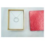 Jewelry Lot: Circle Necklace