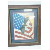 "Majestic Eagle" Framed Print by Derk Hansen