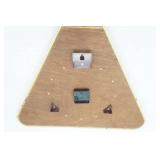 Billiards Wall Clock. Cenda 20"x18.5" tall