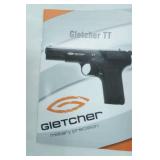 Gletcher TT CO2 Pistol. Single Action BB Air Pistol.