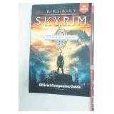 Nintendo Switch Super Mario Bros. Wonder game & The Elder Scrolls V:Skyrim with the Official Companion Guide Book