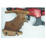 MATCHGUNS Air Pistol and Case. MG-1 Made in Italy. 4.5 cal.