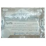 Union Cooperative Oil Company Hector MN Stock Certificates (2)