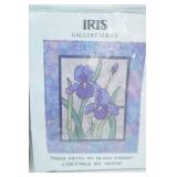 NEW Quilting Kits. Wild Iris Wall Hanging. & The Teddy Bear Book