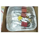 Gun Locks, Headlamp, Ear Muffs, Slingshot, Walkie