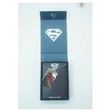 Jewelry Lot: Stainless Steel Superman Dog Tag Necklace