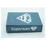 Jewelry Lot: Stainless Steel Superman Dog Tag Necklace