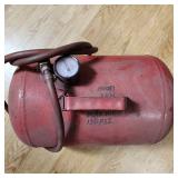 Air Tank with Hose and Gauge