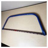 Bow Saw with Blue Frame