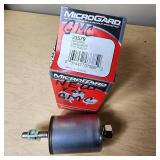Various Automotive Parts including NAPA Brakes, Power Torque Transmission Filter Kit, and MicroGard Fuel Filters - See Pics