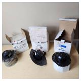 NAPA Blower Motors and Automotive Parts Lot Some part numbers 655-1781 and 455-1079