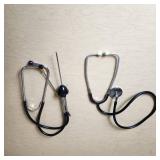Lot of 2 Stethoscopes