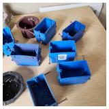 Electrical outlet and junction boxes