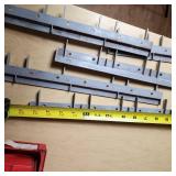 Red Plastic Storage Bins