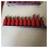 Pittsburgh 3/8" Drive Hex Bit Set and Assorted Socket Bits