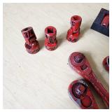 3/8 Drive Socket Set and Ratchet Tools including Impact Driver and Accessories