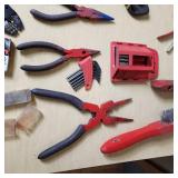 Assorted Hand Tools including Pliers, Wire Strippers, and Hex Keys