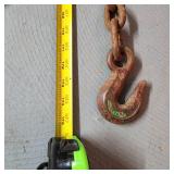 Set of 3 Heavy Duty Chains with Hooks Longest is 14