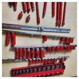 Lot of Sockets with Ratchets and Extensions