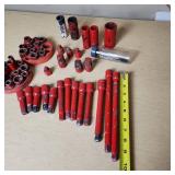 Variety of Different Sockets and Extensions - 1/2" Drive