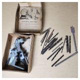 Drill Bit Sharpener Grinding Attachment with Drill Bits and Manual