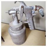 Paint Spray Guns including Air Regulator, Spray Guns, and Accessories