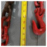 Heavy Duty Tow Chains with Hooks - 6