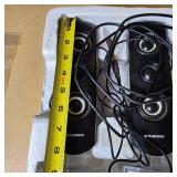 Sylvania 75W Speaker System Model SHTIB1044P with Subwoofer and Satellite Speakers