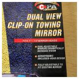 CIPA Dual View Clip-On Towing Mirror