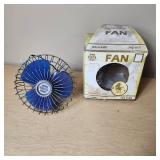 NAPA Balkamp 12 Volt Oscillating Fan Model 745-1105