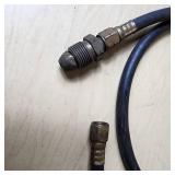 A/C Recharge Air Hose Assembly with Gauge