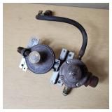 Marshall Brass Co. LP Gas Regulator Model 230 and Accessories