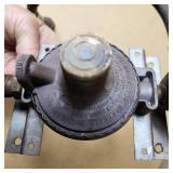 Marshall Brass Co. LP Gas Regulator Model 230 and Accessories