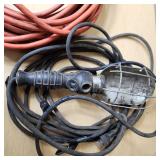 Extension Cord (needs end) and Work Light