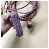 Extension Cord and Trouble Light