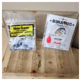 Eagle Claw Fishing Gear including 2-Way Spinners, Rubbercore Sinkers, and Assorted Lures