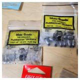 Fishing Tackle and Tools Including Pliers, Multi-tool, and Sinkers