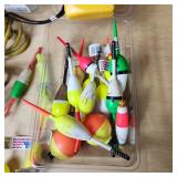 Bobbers, Stringers, Tape Measure